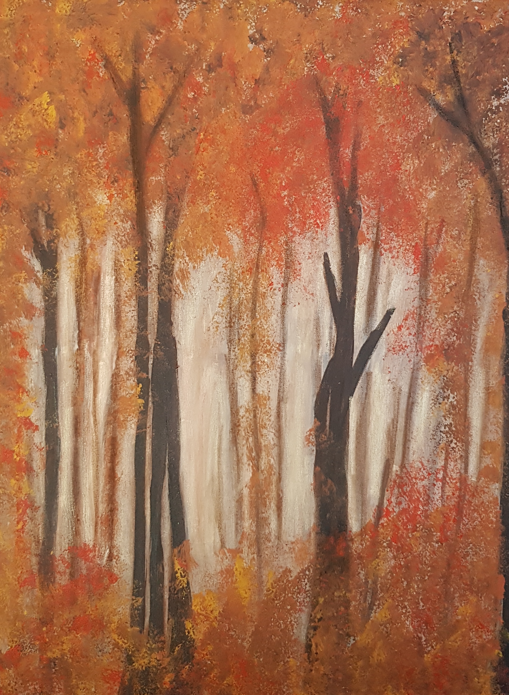 Waldlichtung - 60x80cm