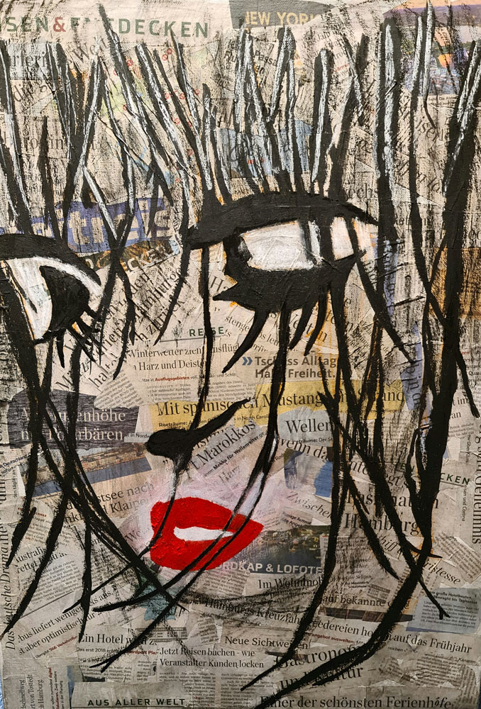 auf Reisen - 60x80cm